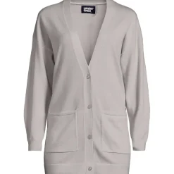 Langer Merino-Cardigan für Damen
