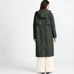 Langer Regenmantel für Damen