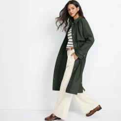 Langer Regenmantel für Damen
