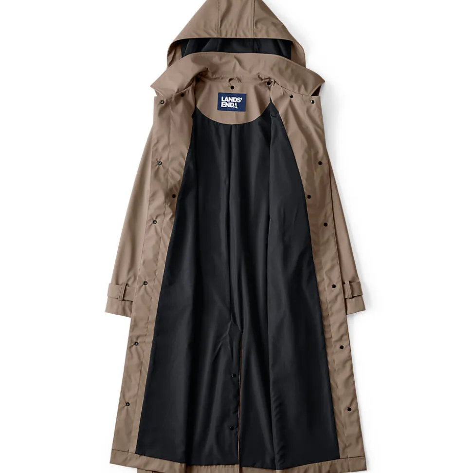 Langer Regenmantel für Damen