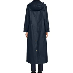 Langer Wachsmantel für Damen