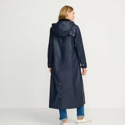 Langer Wachsmantel für Damen