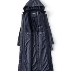 Langer Wachsmantel für Damen