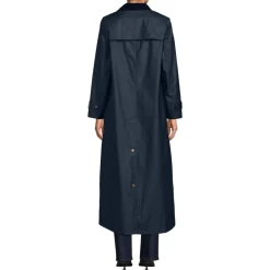 Langer Wachsmantel für Damen