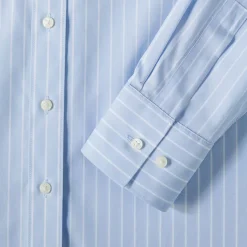 Lange weite Bügelfrei-Bluse für Damen