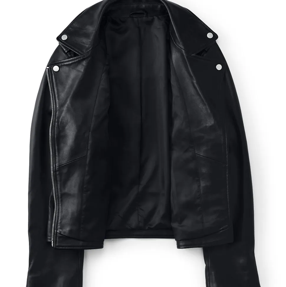Leder-Bikerjacke für Damen