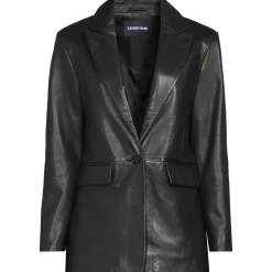 Lederblazer für Damen