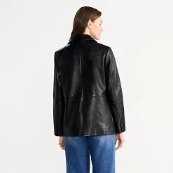 Lederblazer für Damen