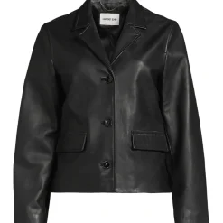 Lederjacke mit Reverskragen für Damen