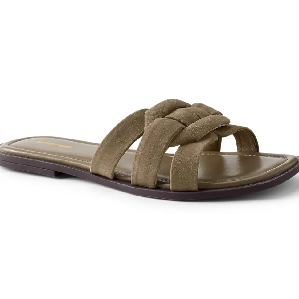 Leder-Sandalen für Damen