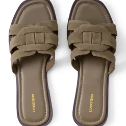 Leder-Sandalen für Damen