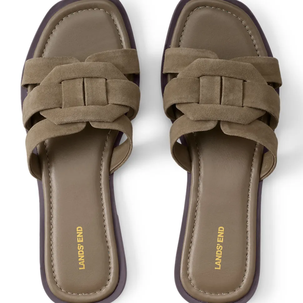 Leder-Sandalen für Damen