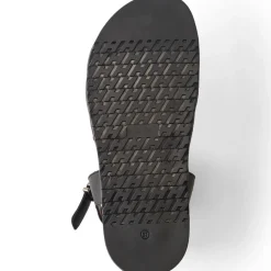 Ledersandalen mit Knöchelriemchen für Damen