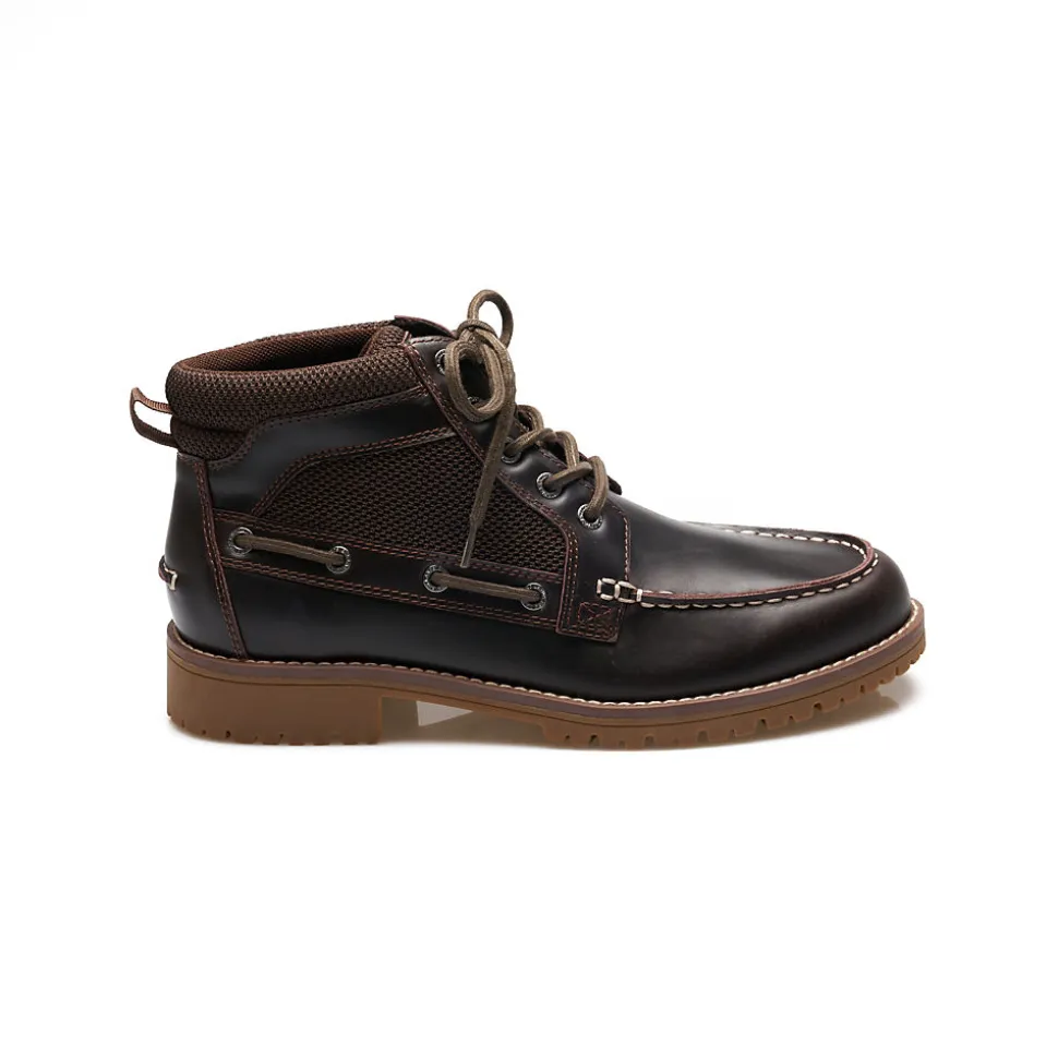 Leder-Schnürstiefel für Herren
