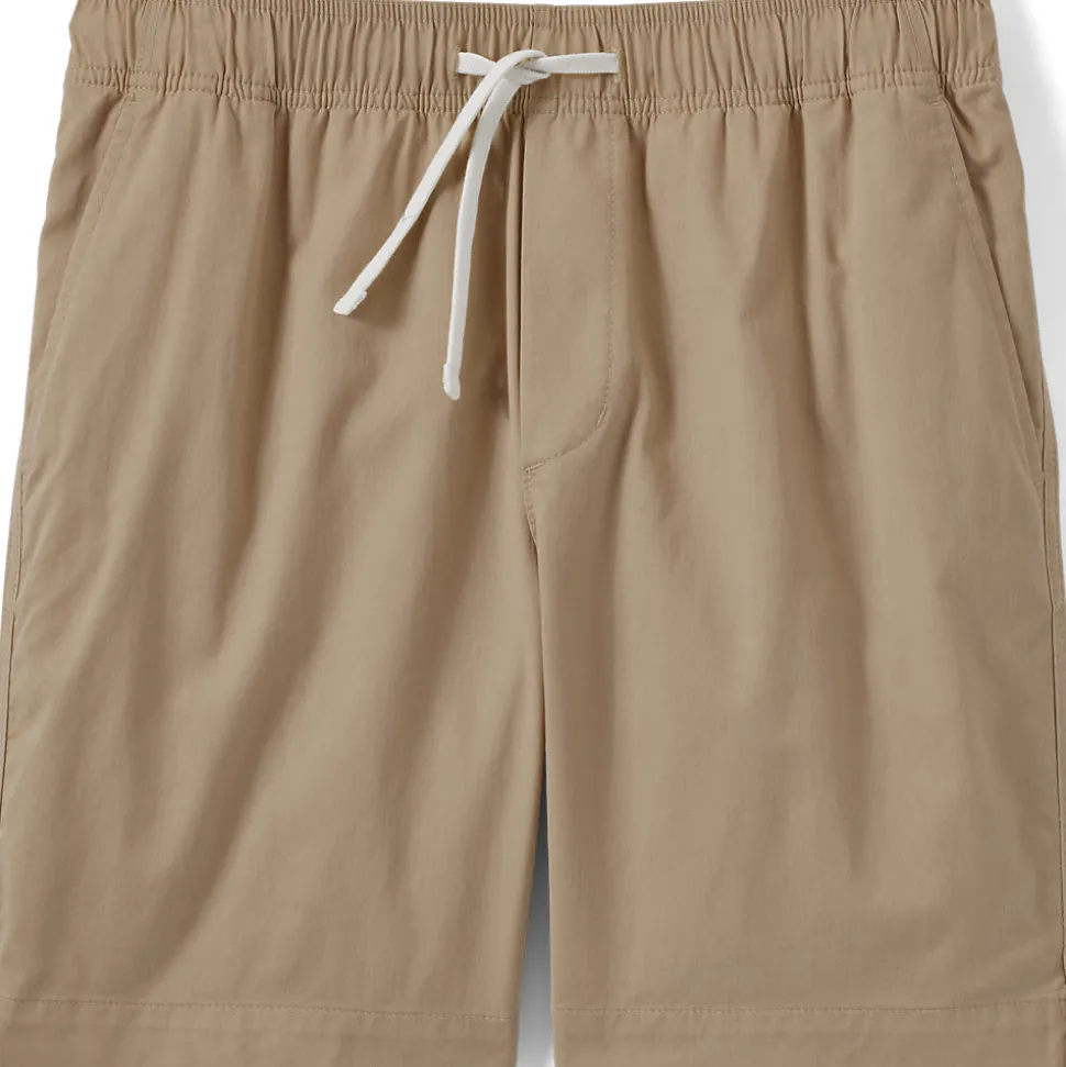 Leichte Chino-Shorts Classic Fit mit Dehnbund für Herren, 18 cm