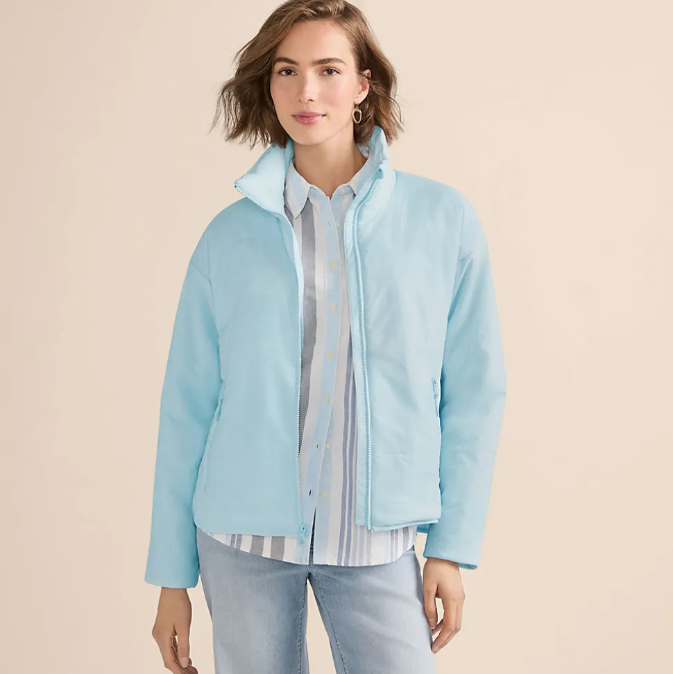 Leichte verstaubare Steppjacke für Damen