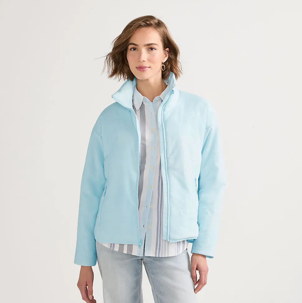 Leichte verstaubare Steppjacke für Damen