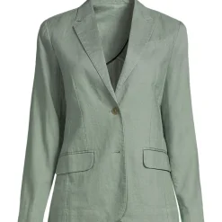 Leinenblazer für Damen in Plus-Größe
