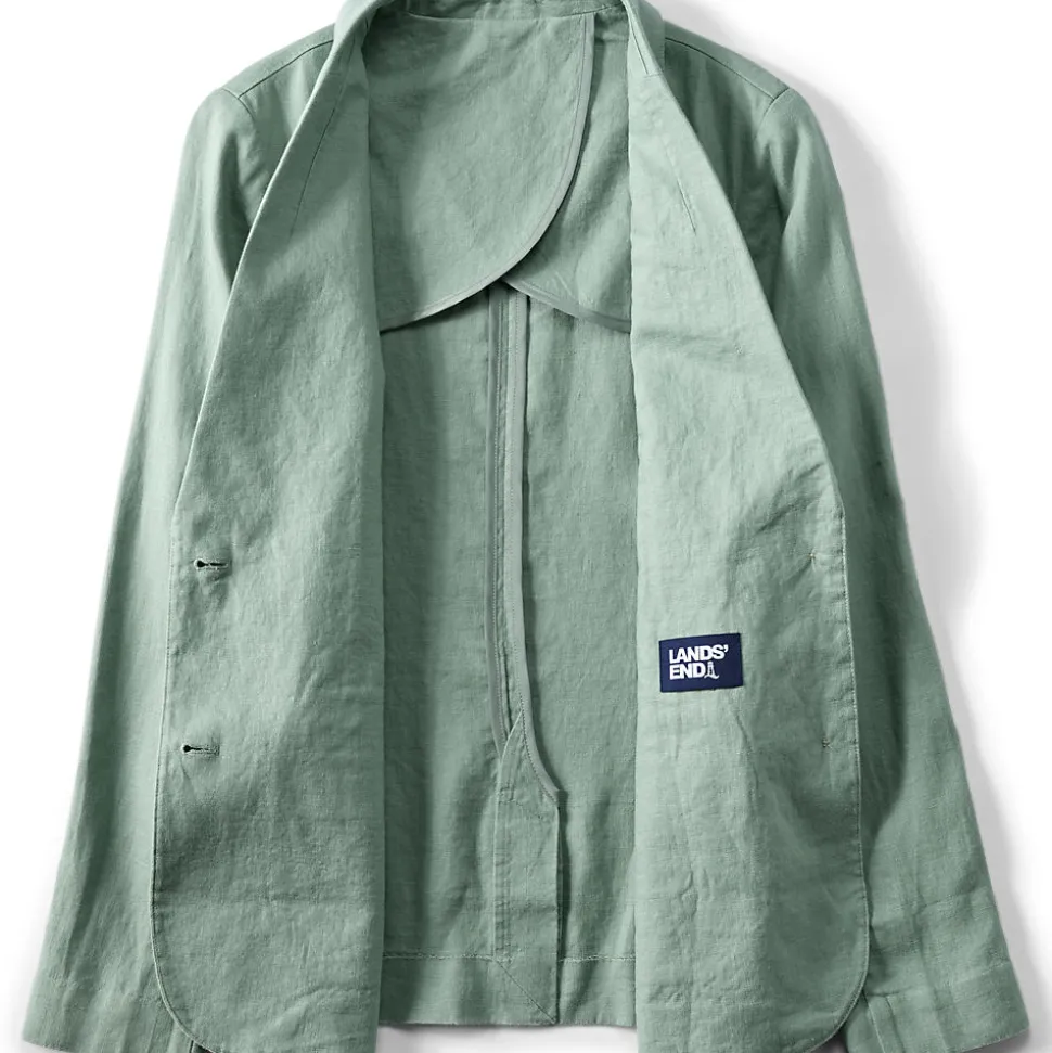Leinenblazer für Damen in Plus-Größe