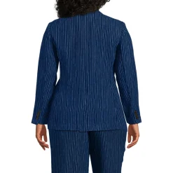 Leinenblazer für Damen in Plus-Größe
