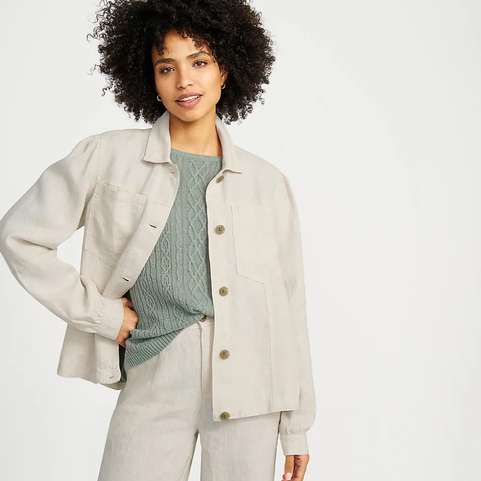 Leinenjacke für Damen