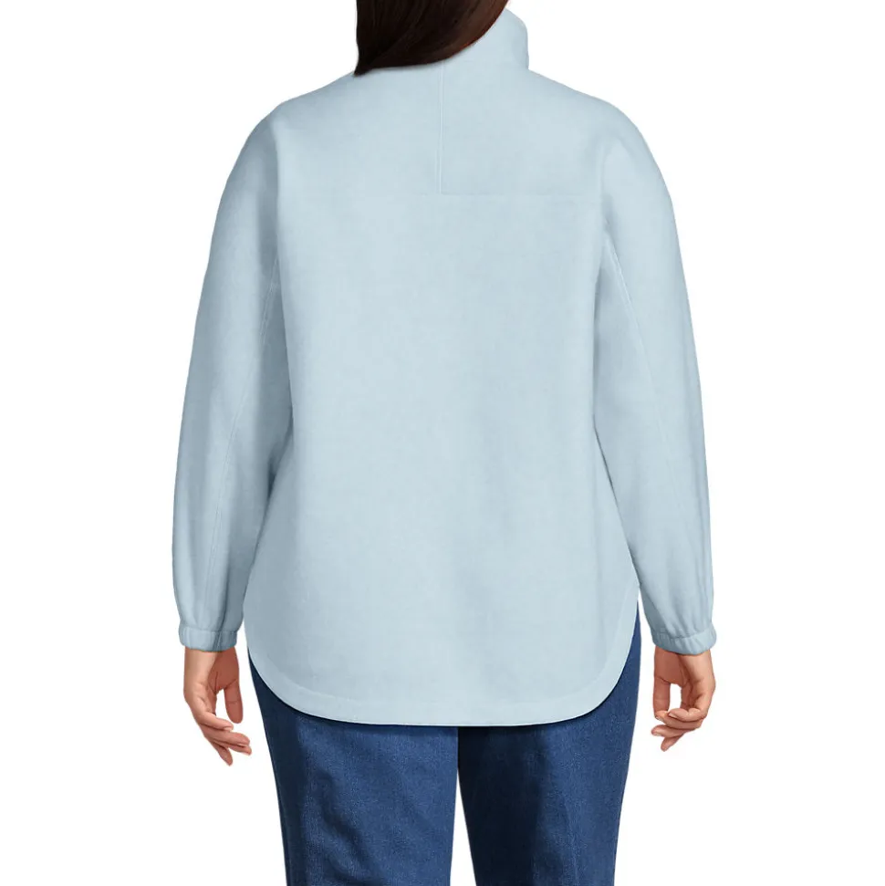 Luxe Fleece-Pullover für Damen in Plus-Größe