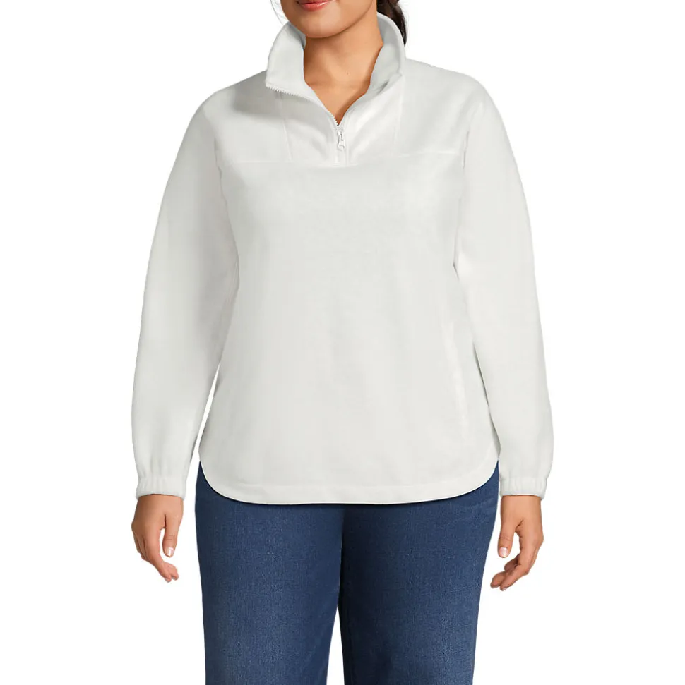 Luxe Fleece-Pullover für Damen in Plus-Größe
