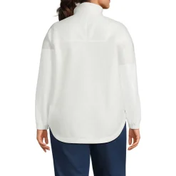 Luxe Fleece-Pullover für Damen in Plus-Größe