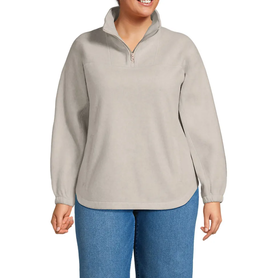 Luxe Fleece-Pullover für Damen in Plus-Größe