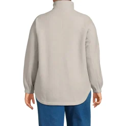 Luxe Fleece-Pullover für Damen in Plus-Größe