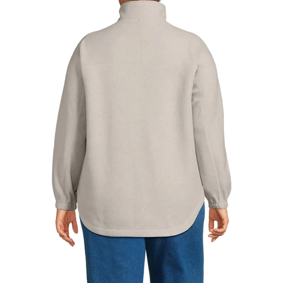Luxe Fleece-Pullover für Damen in Plus-Größe