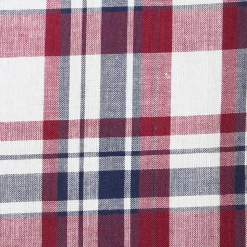 Madras-Kurzarmhemd für Herren, Classic Fit