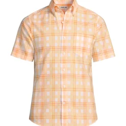 Madras-Kurzarmhemd für Herren, Classic Fit