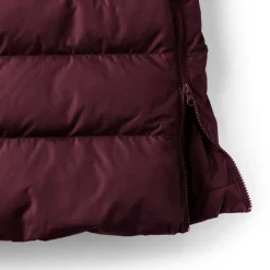 Maxi-Daunenmantel mit Kapuze für Damen