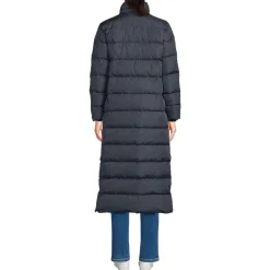 Maxi-Daunenmantel mit Kapuze für Damen