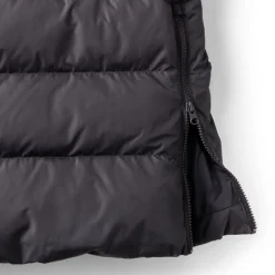 Maxi-Daunenmantel mit Kapuze für Damen