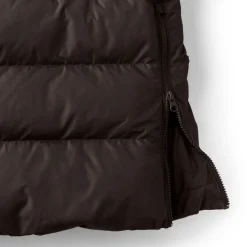 Maxi-Daunenmantel mit Kapuze für Damen