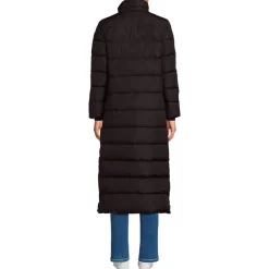 Maxi-Daunenmantel mit Kapuze für Damen