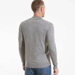 Merino-Cardigan mit Reißverschluss für Herren