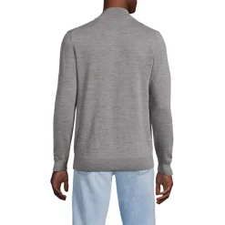Merino-Cardigan mit Reißverschluss für Herren