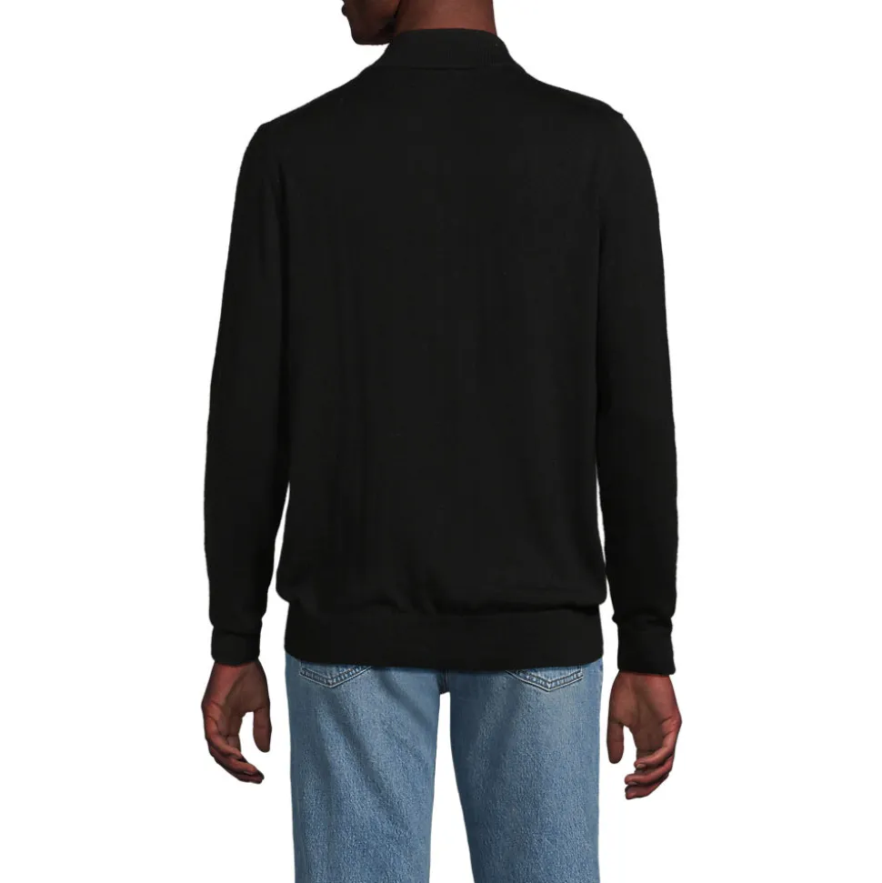Merino-Cardigan mit Reißverschluss für Herren