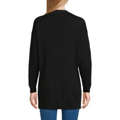 Merino-Cardigan mit Strassknöpfen für Damen