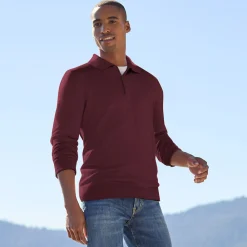 Merino-Polopullover für Herren