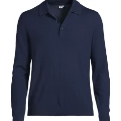 Merino-Polopullover für Herren