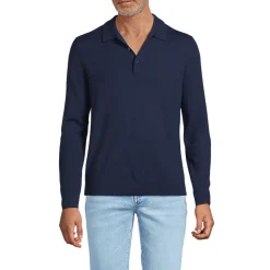 Merino-Polopullover für Herren