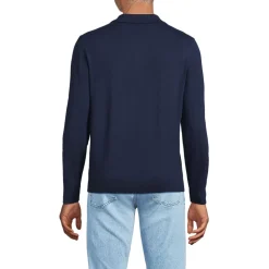 Merino-Polopullover für Herren