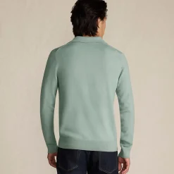 Merino-Polopullover für Herren
