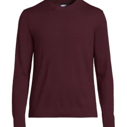 Merino-Pullover mit Rundhals für Herren