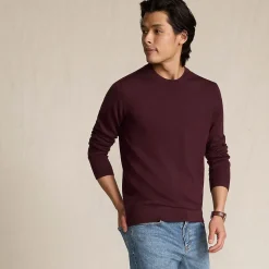 Merino-Pullover mit Rundhals für Herren