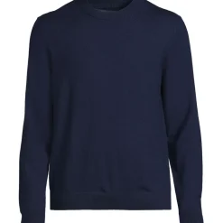 Merino-Pullover mit Rundhals für Herren